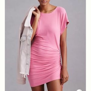 NBW Anthropologie Short Ruched dress